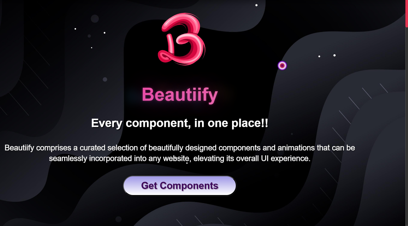 Beautiify website preview image